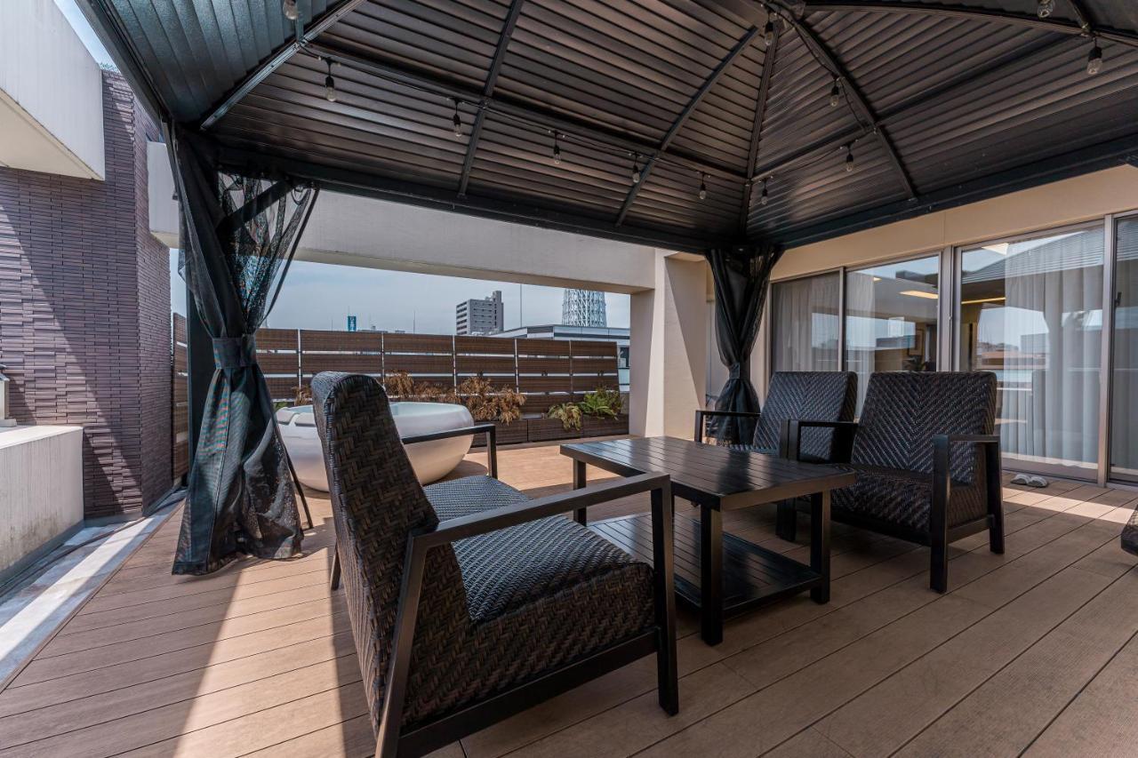 Oshiage Sky View Terrace Penthouse Apartamento Tóquio Exterior foto