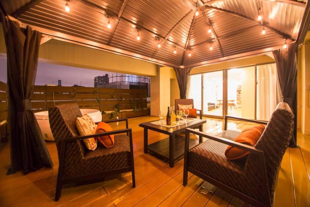 Oshiage Sky View Terrace Penthouse Apartamento Tóquio Exterior foto