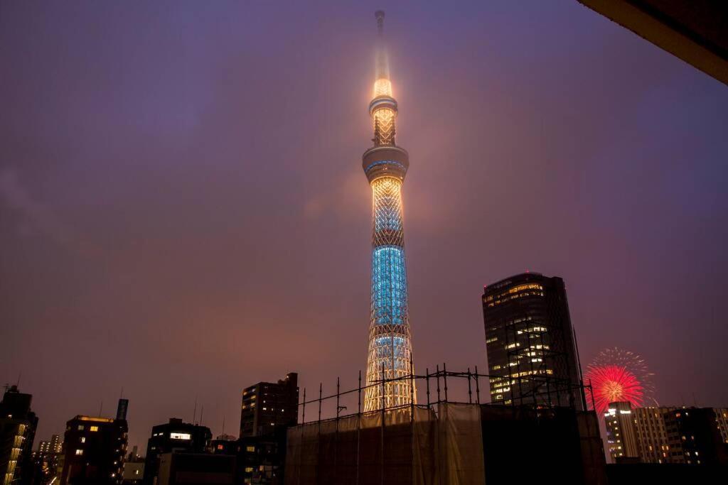 Oshiage Sky View Terrace Penthouse Apartamento Tóquio Exterior foto