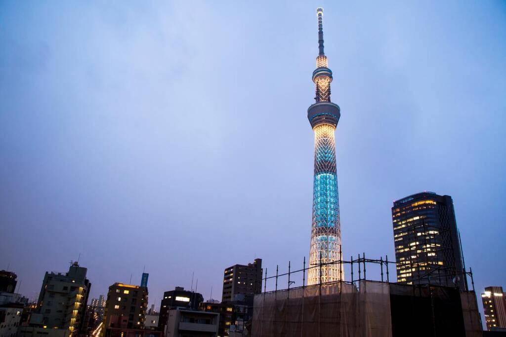 Oshiage Sky View Terrace Penthouse Apartamento Tóquio Exterior foto