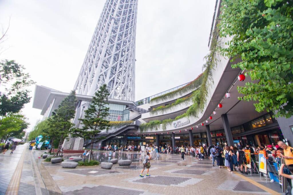 Oshiage Sky View Terrace Penthouse Apartamento Tóquio Exterior foto