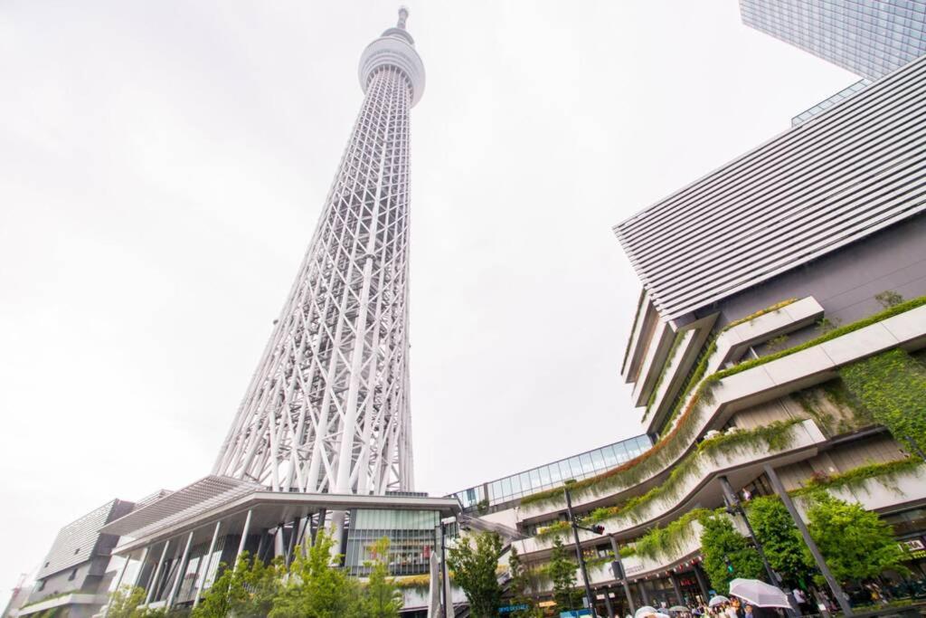 Oshiage Sky View Terrace Penthouse Apartamento Tóquio Exterior foto