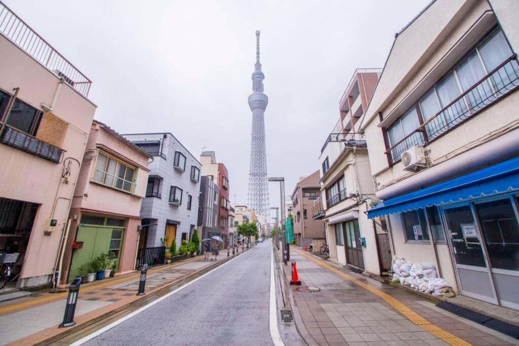 Oshiage Sky View Terrace Penthouse Apartamento Tóquio Exterior foto